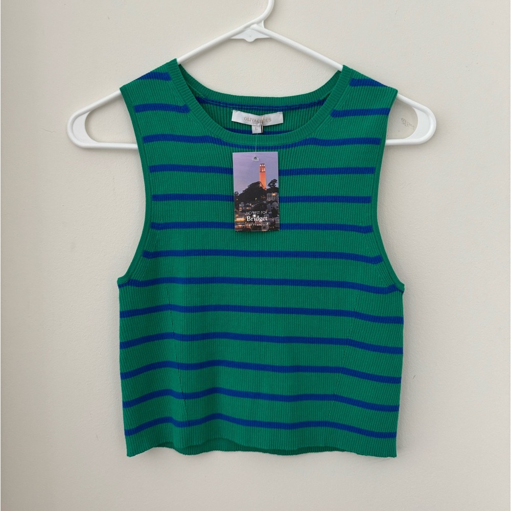 Olivaceous Tank Top
